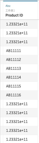 How to format a column contains long numbers and text from Google ...