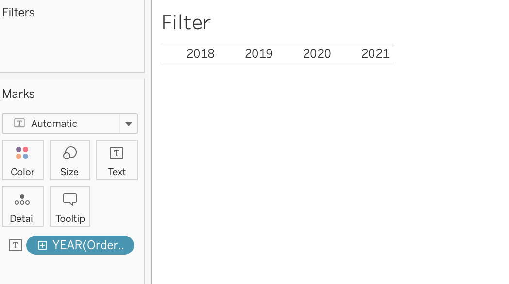 How to Display A Quick Filter Horizontally Instead Of Vertically