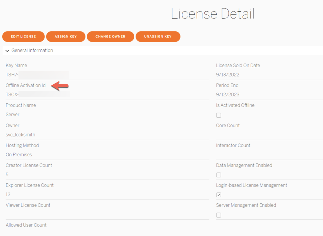 offline key