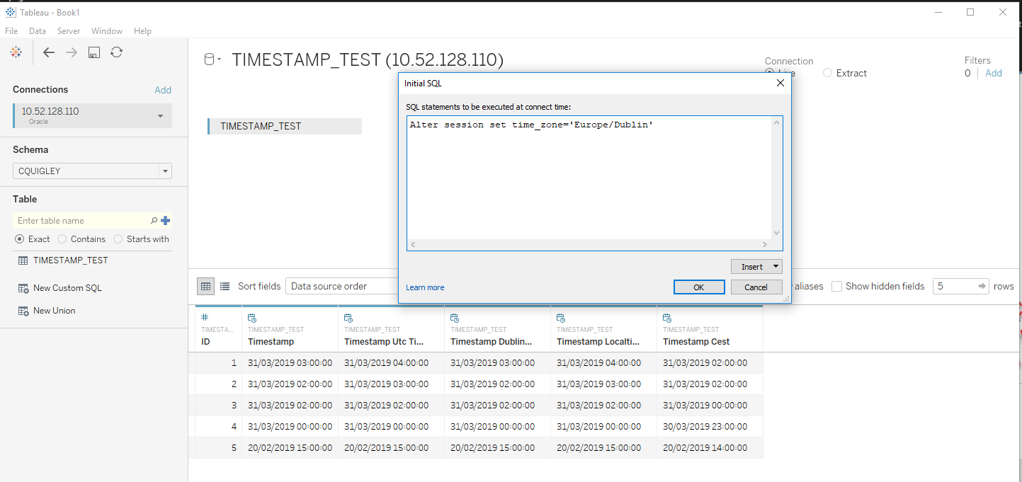 Oracle преобразовать в timestamp