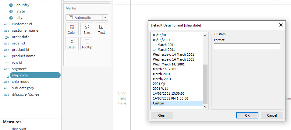 Date Quick Filter Not Showing Date Values In Tableau Server Tableau Cloud Tableau Software