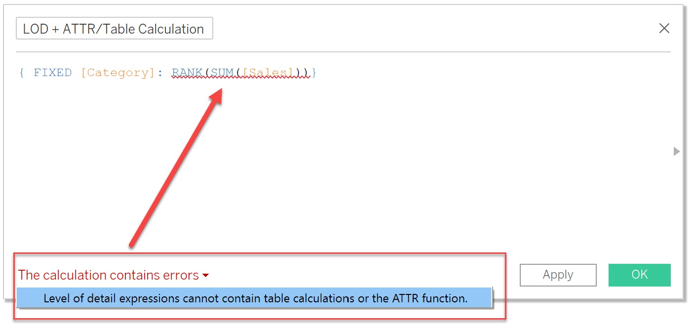 Level of Detail Expressions - Tableau