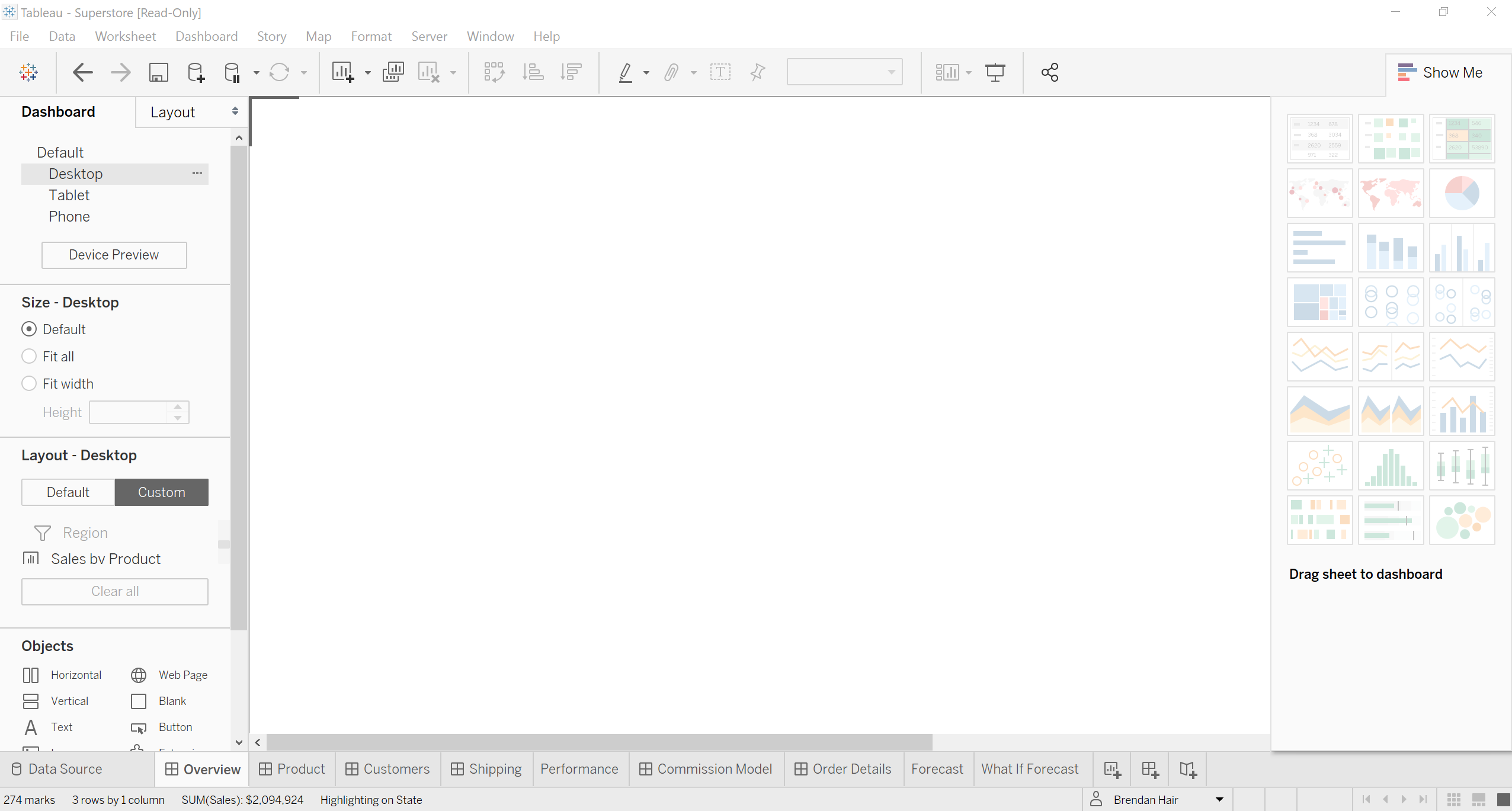 Default Layout