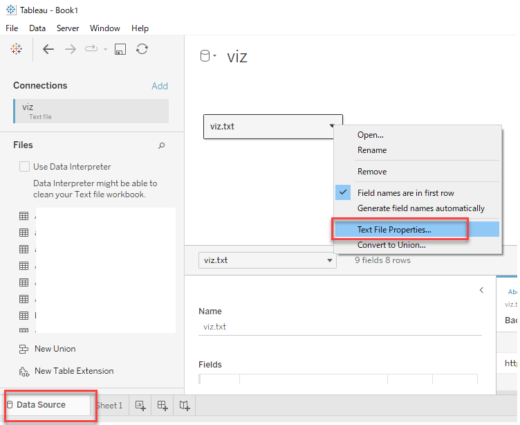 Decimal Numbers Interpreted as NULL in Tableau Desktop Tableau